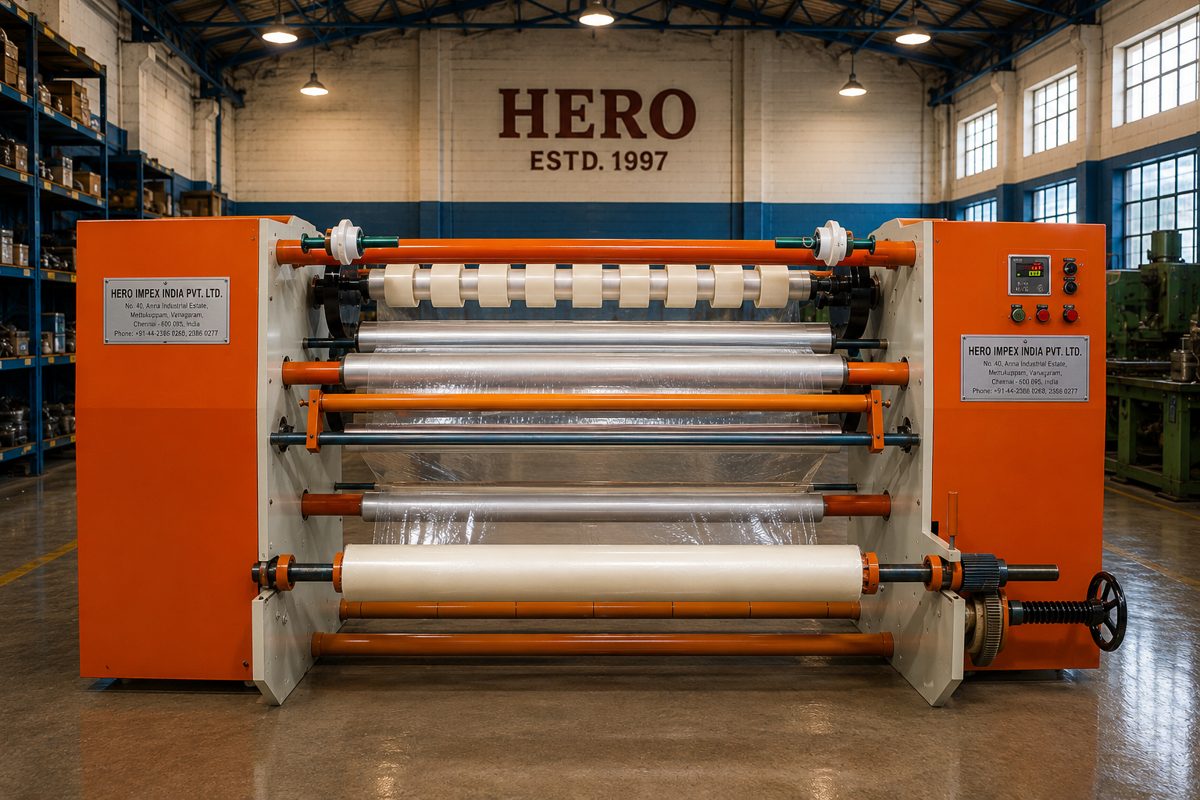 Automatic Slitter Rewinder
